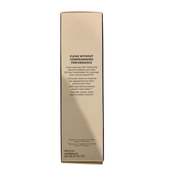 BareMinerals Original Liquid Mineral Foundation Fairly Light 03 - 1 oz / 30ml - Picture 3 of 5